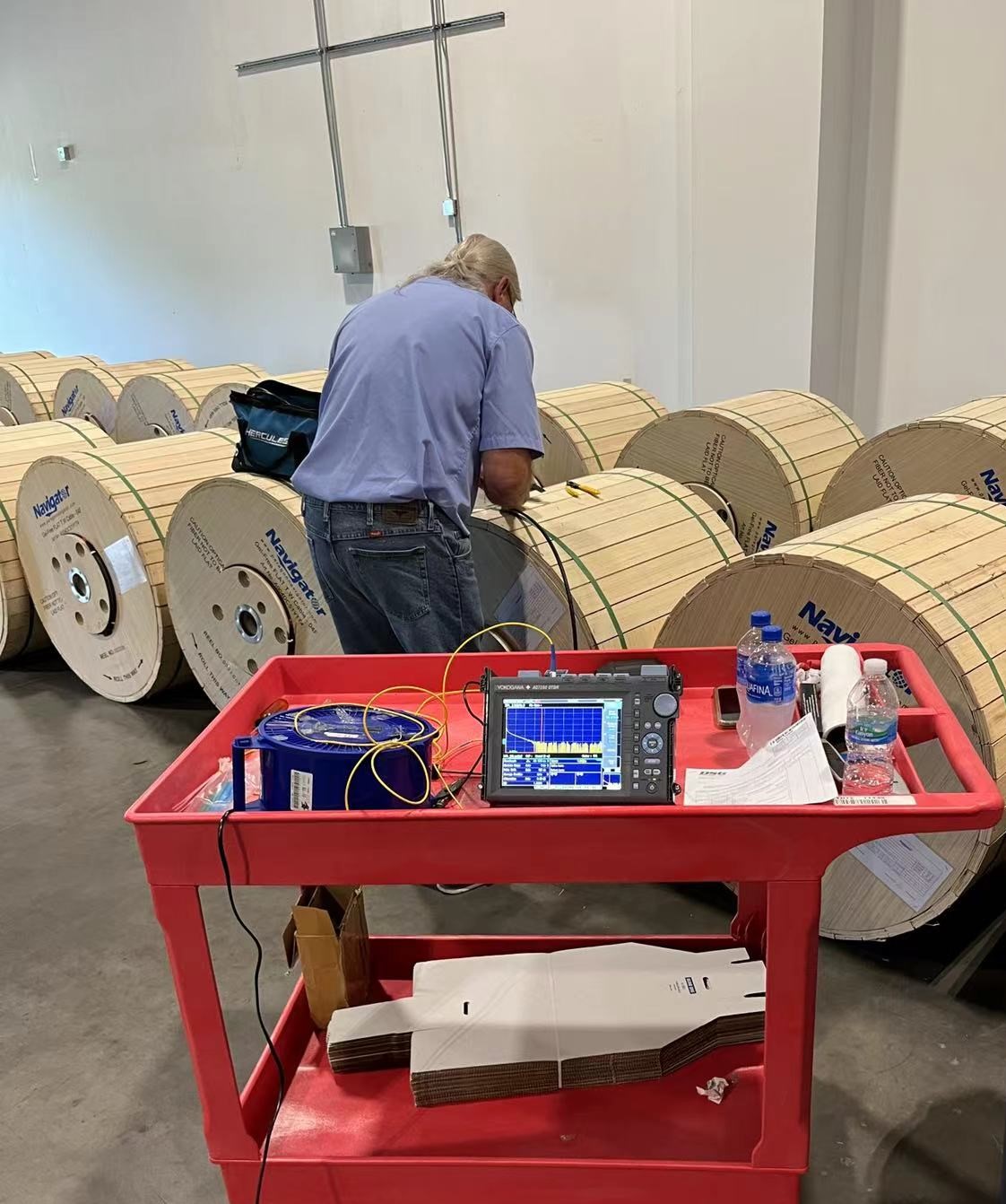 OTDR testing